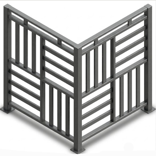 Barandal modelo Cuadro
