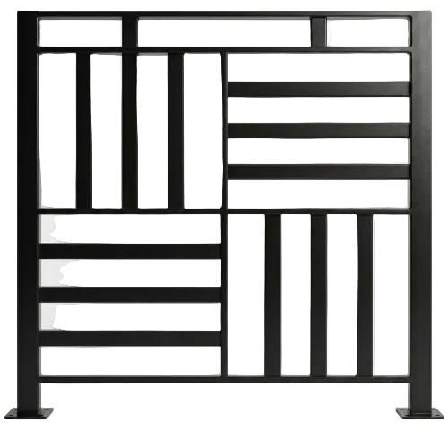 Barandal modelo Cuadro