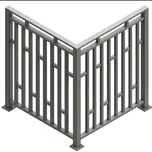 Barandal modelo Jail
