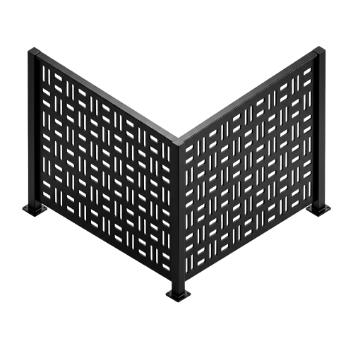 Barandal modelo Tejido