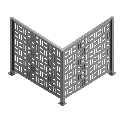 Barandal modelo Tejido