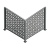 Barandal modelo Tejido