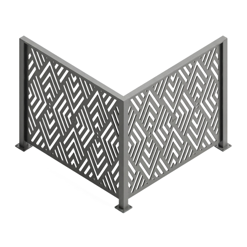 Barandal modelo Tate