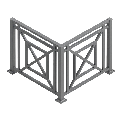 Barandal modelo Casilla