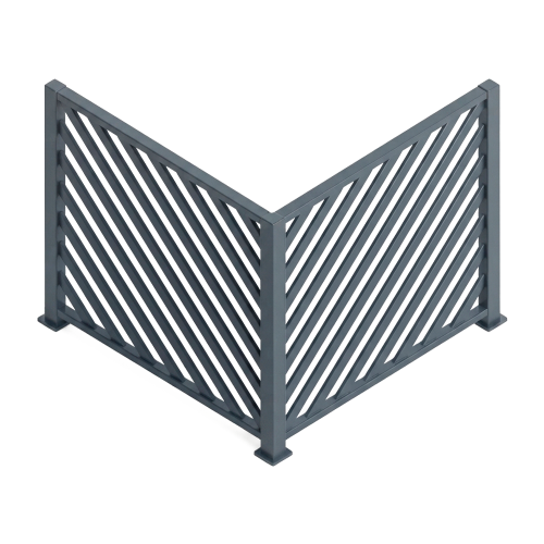 Barandal modelo Rayado
