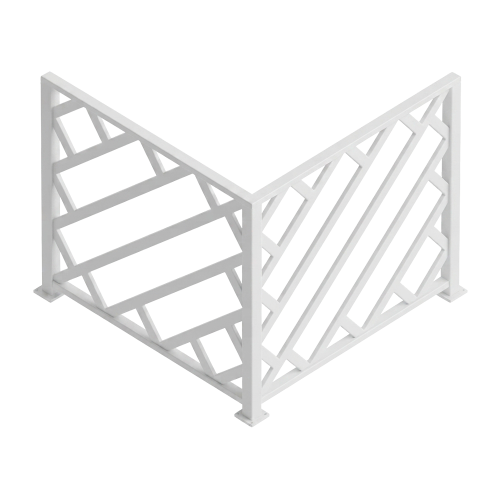 Barandal modelo Pastel