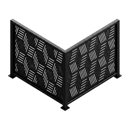 Barandal modelo Cubo