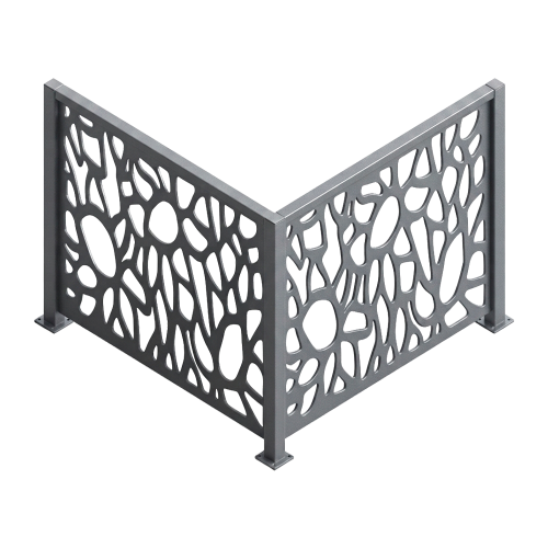 Barandal modelo Organic