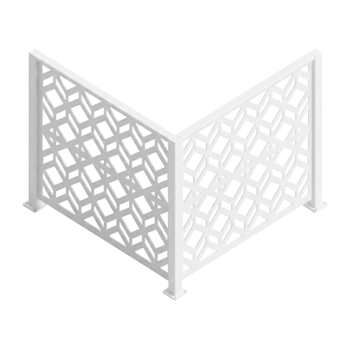 Barandal modelo Qubiko