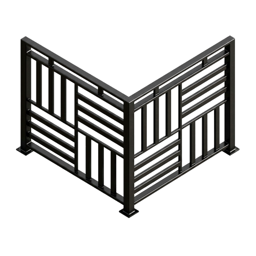 Barandal modelo Cuadro