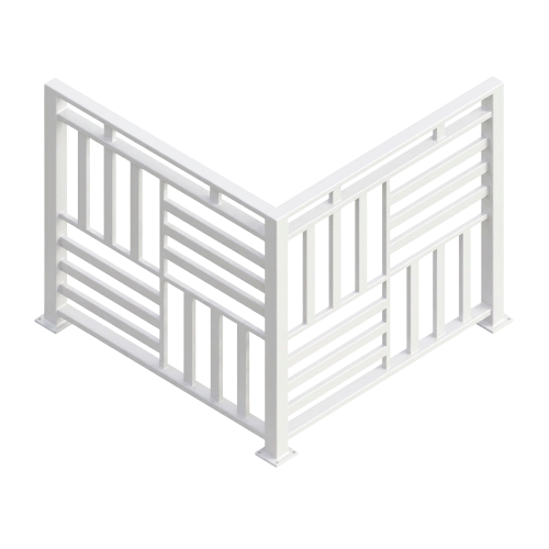 Barandal modelo Cuadro