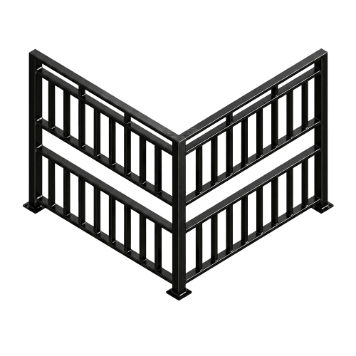 Barandal modelo Recto