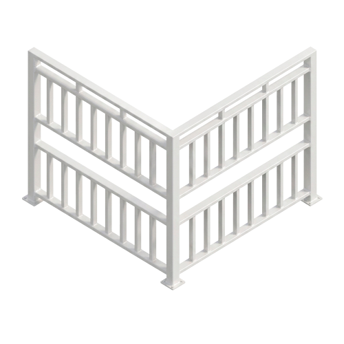 Barandal modelo Recto