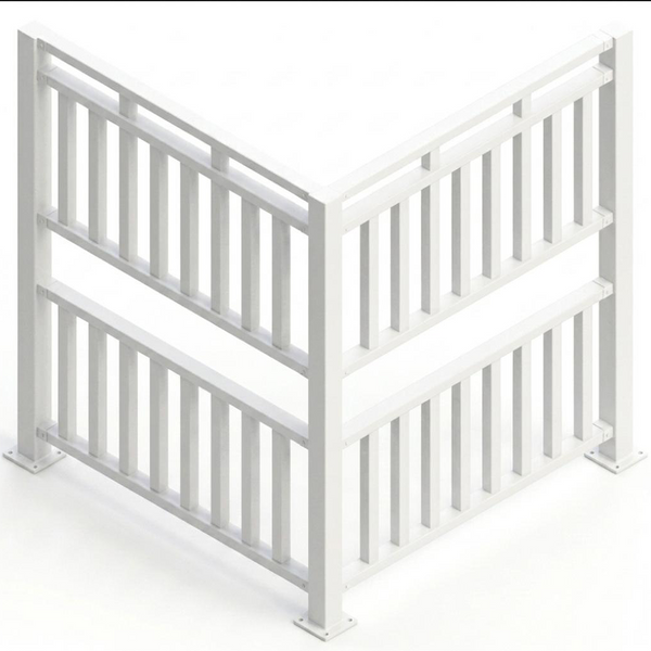 Barandal modelo Recto