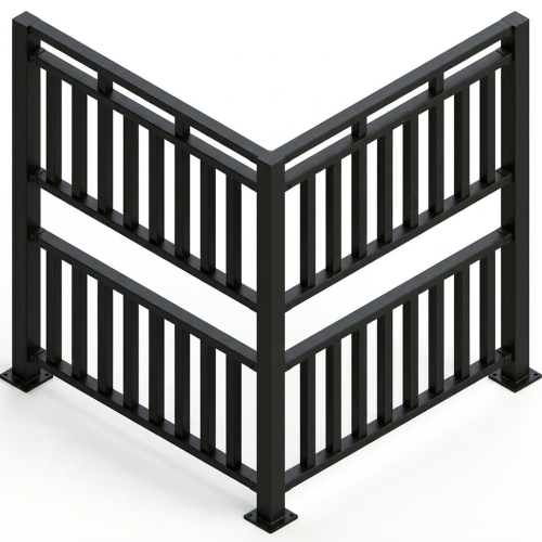 Barandal modelo Recto